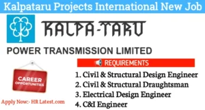 Kalpataru Projects International Limited Hiring