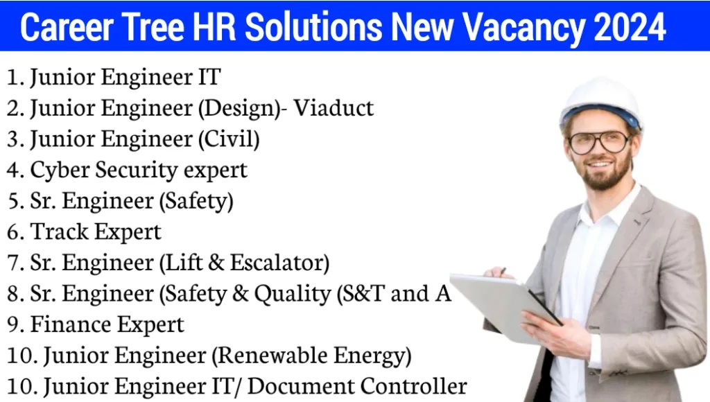 Career Tree HR Solutions New Vacancy