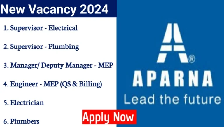 Aparna Constructions New Vacancy