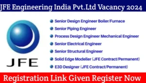 JFE Engineering India Pvt Ltd Vacancy 2024