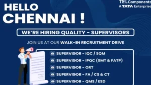 Tata Electronics Recruitment Drive Chennai 