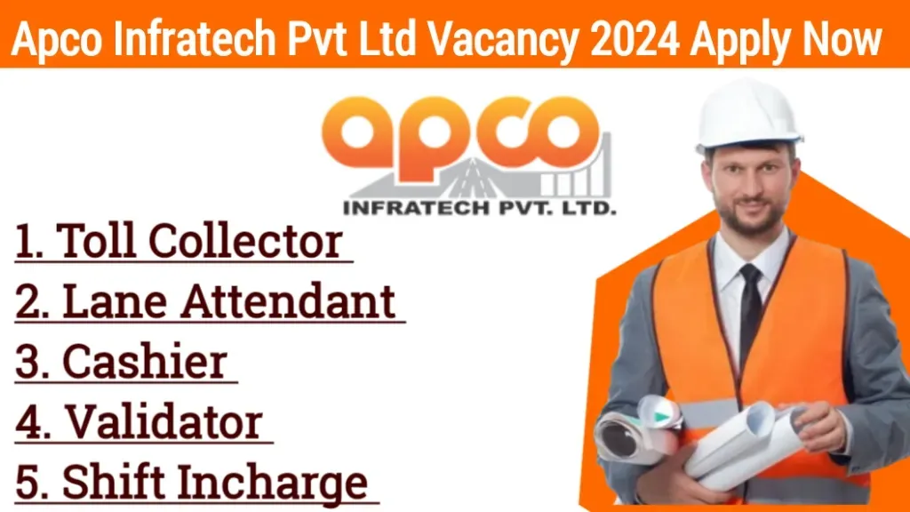 Apco Infratech Walk In Interview For Toll Projects