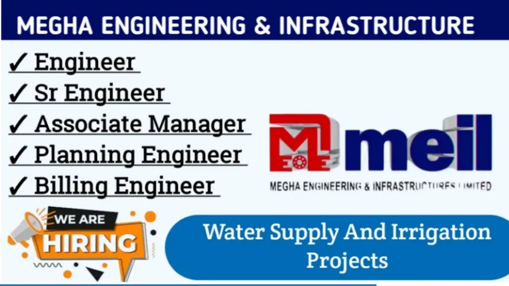 Megha Engineering & Infrastructure Ltd New Vacancy 2024