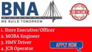 BNA Infrastructure Pvt Ltd Hiring