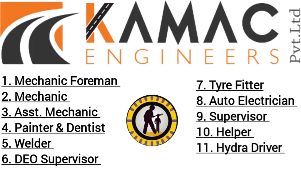 KAMAC Engineers Pvt Ltd Vacancy 2024