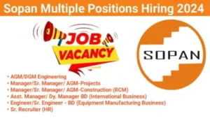SOPAN Is Hiring Now 2024