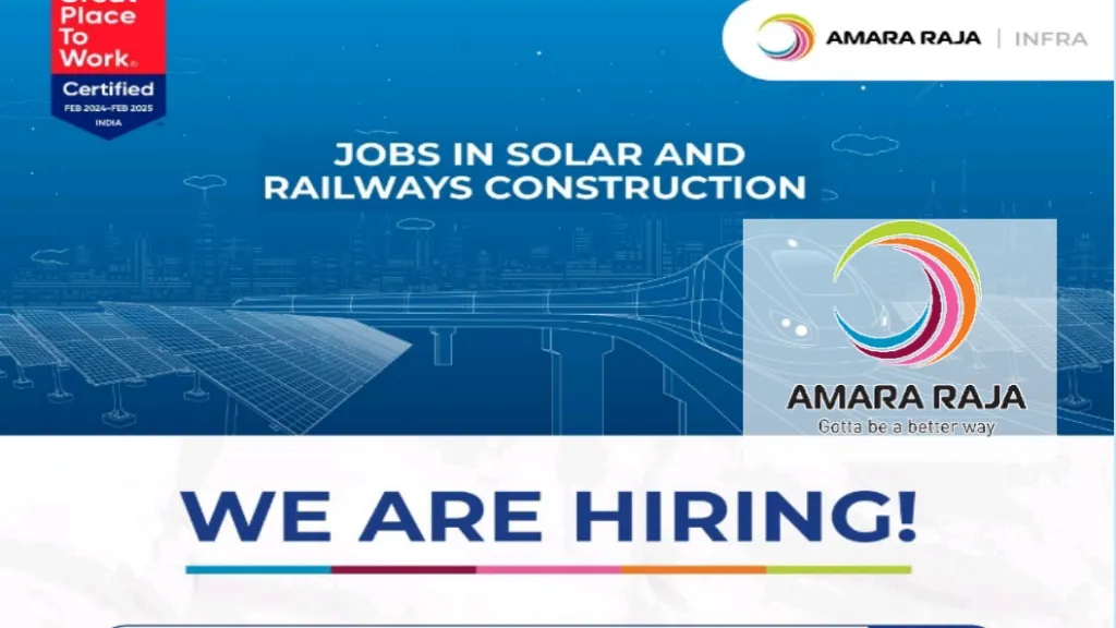 Amara Raja Infra Hiring