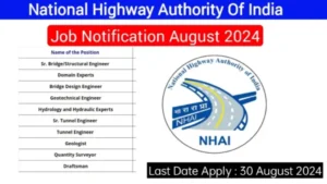 NHAI is hiring for multiple positions