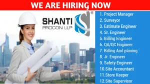 Shanti Procon LLP Hiring 2024