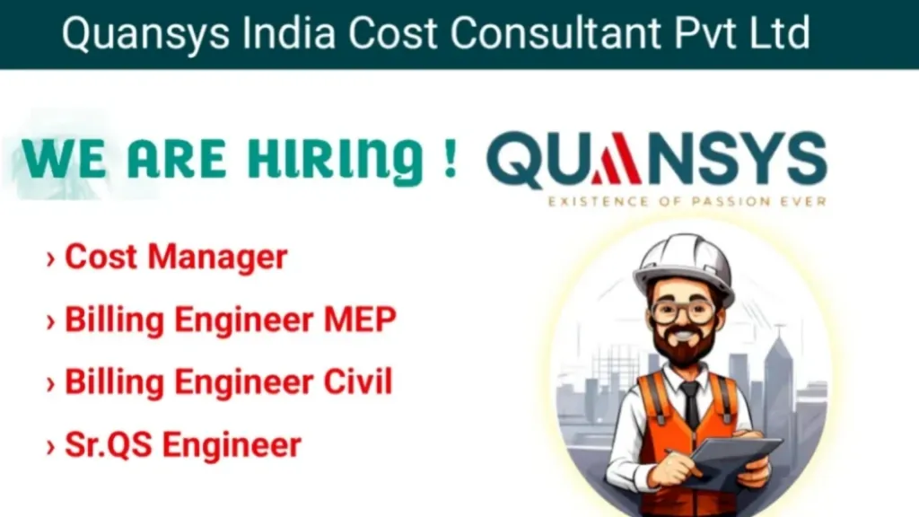 Quansys Group Job Vacancy 2024