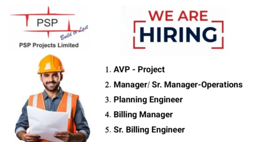 PSP Projects Ltd Hiring