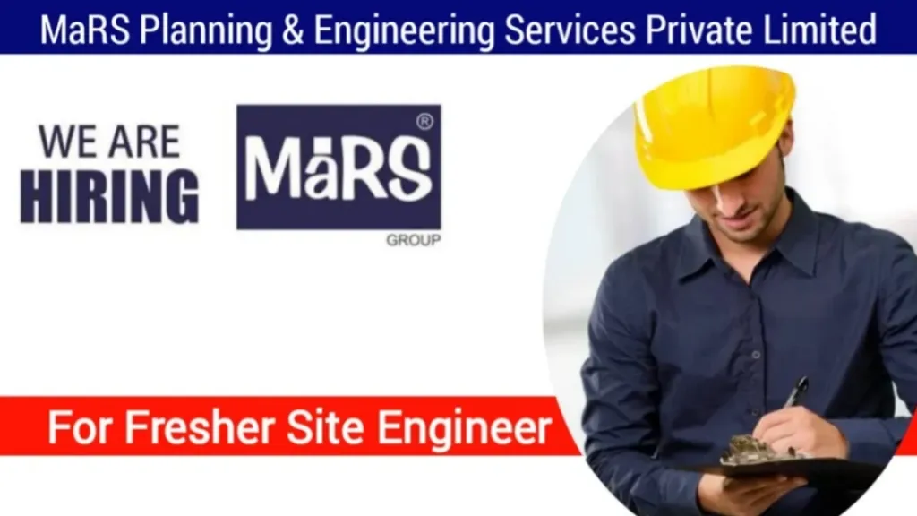 Job Opportunity: Site Engineer (Fresher)