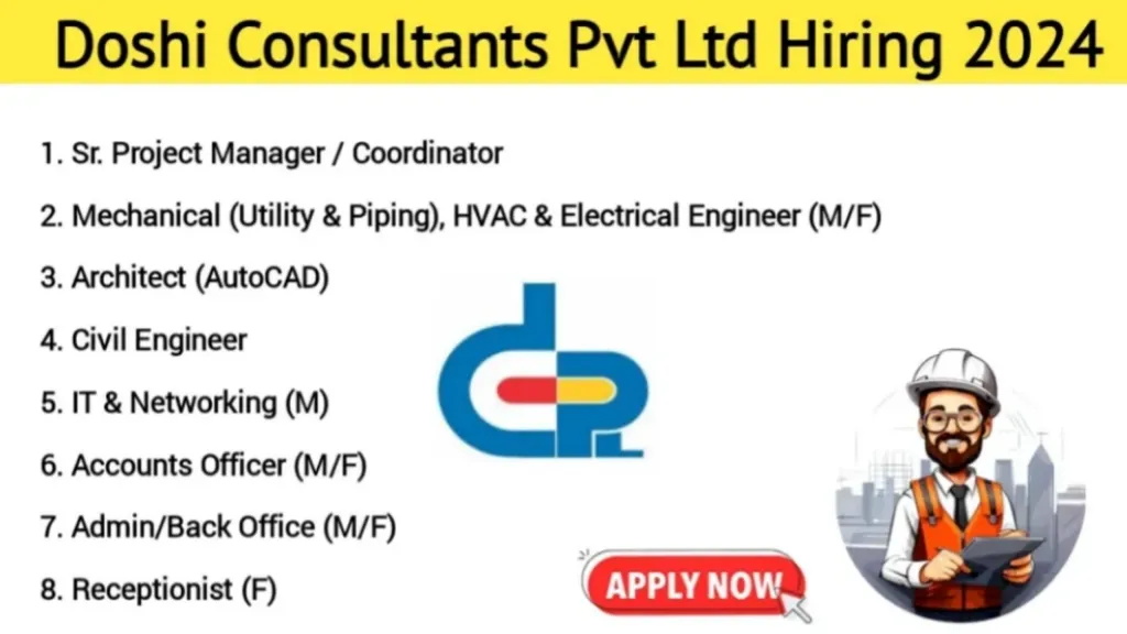 Doshi Consultants Pvt. Ltd. Hiring 2024