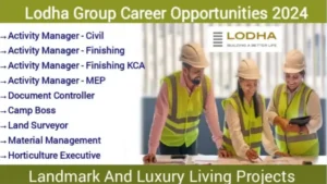 Lodha Group Hiring