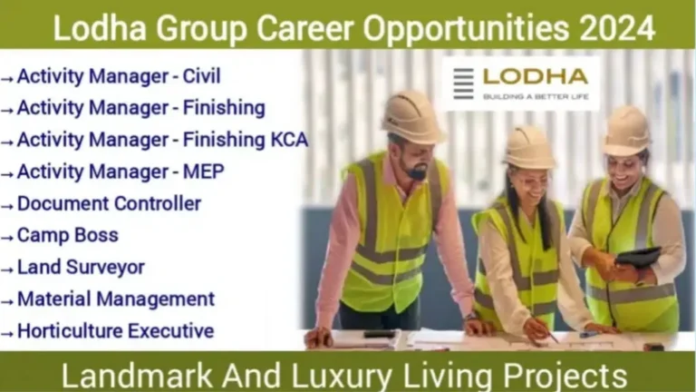 Lodha Group Hiring