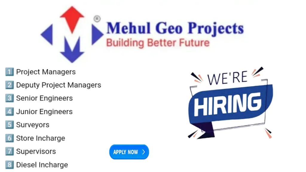 Mehul Geo Projects Hiring 2024