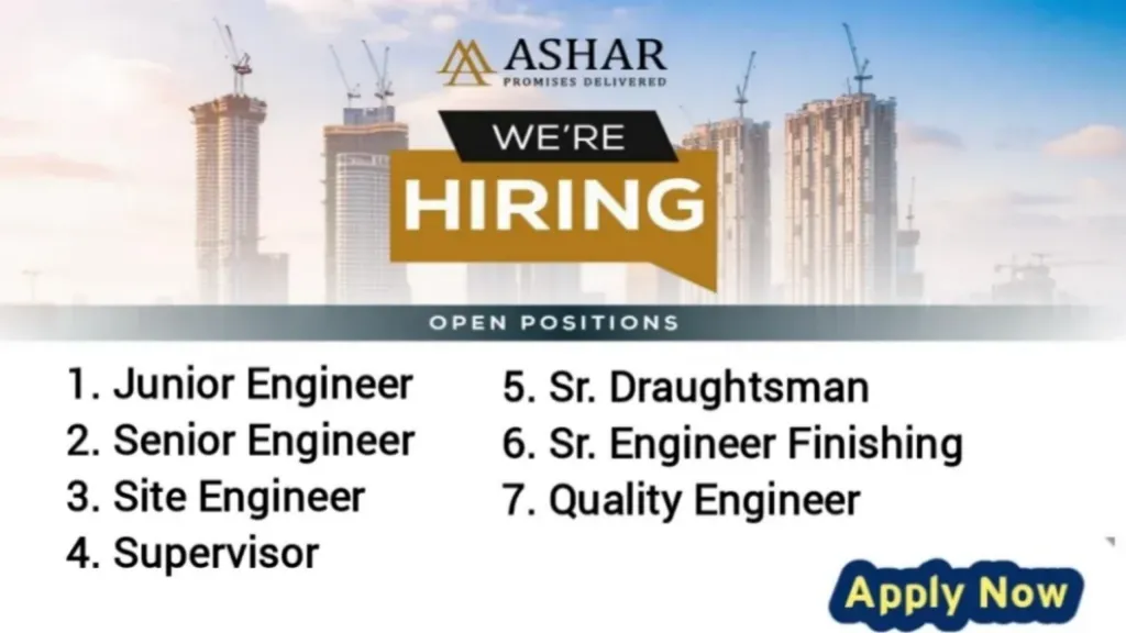 Ashar Group Job 2024