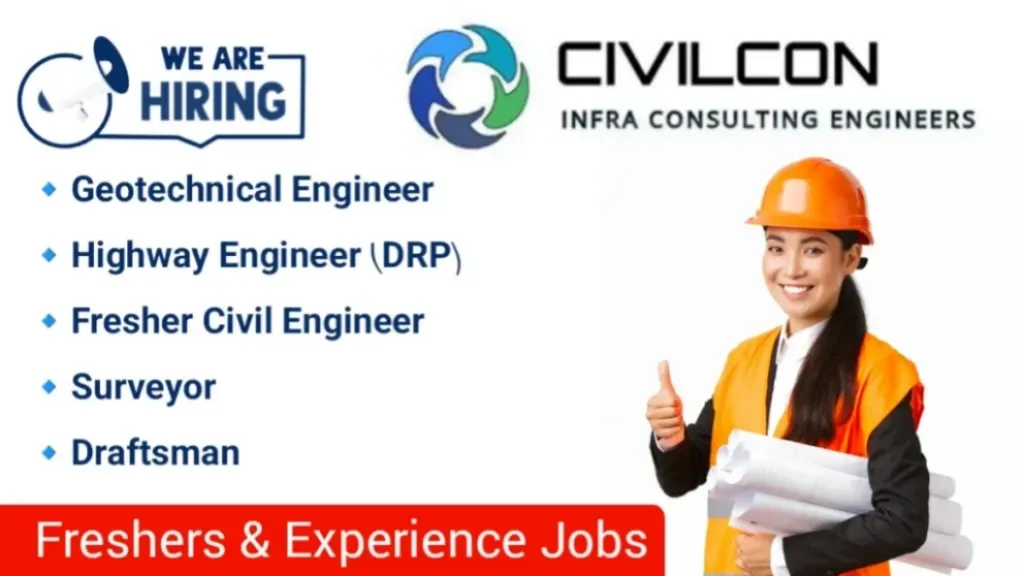 Civil Engineering Jobs for Freshers & Experienced