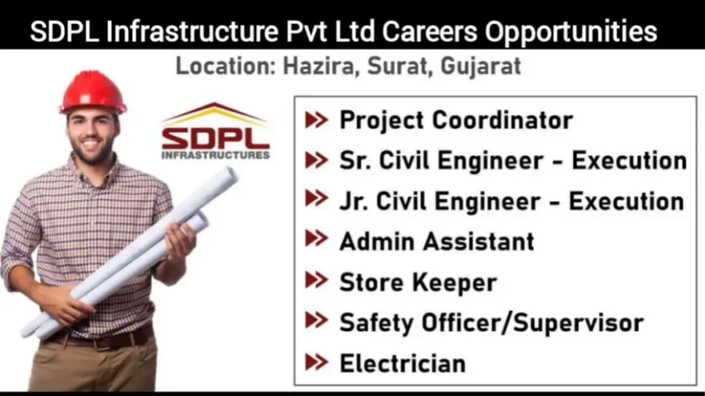 SDPL Infrastructure Pvt Ltd Hiring