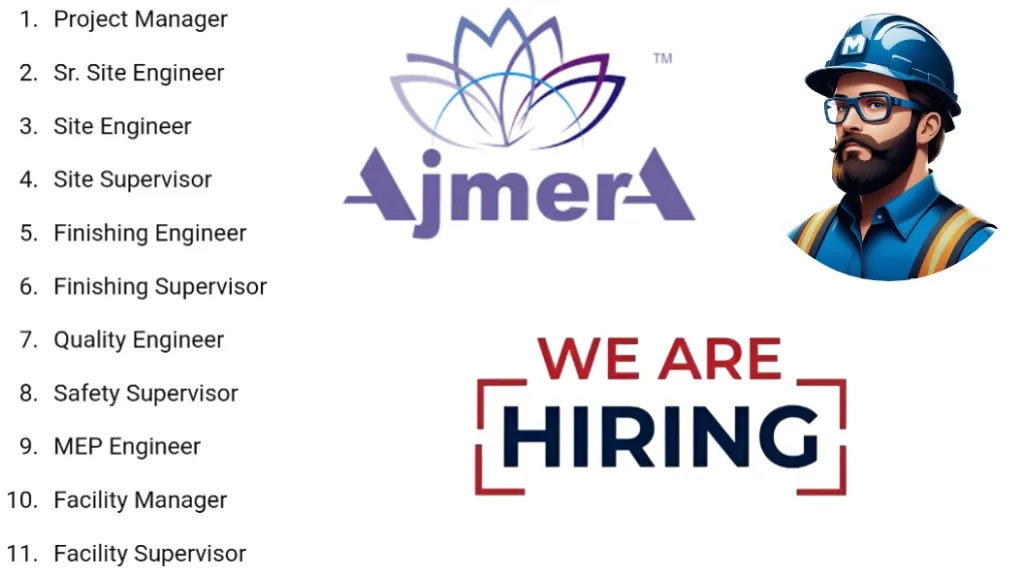 Ajmera Cityscapes Hiring