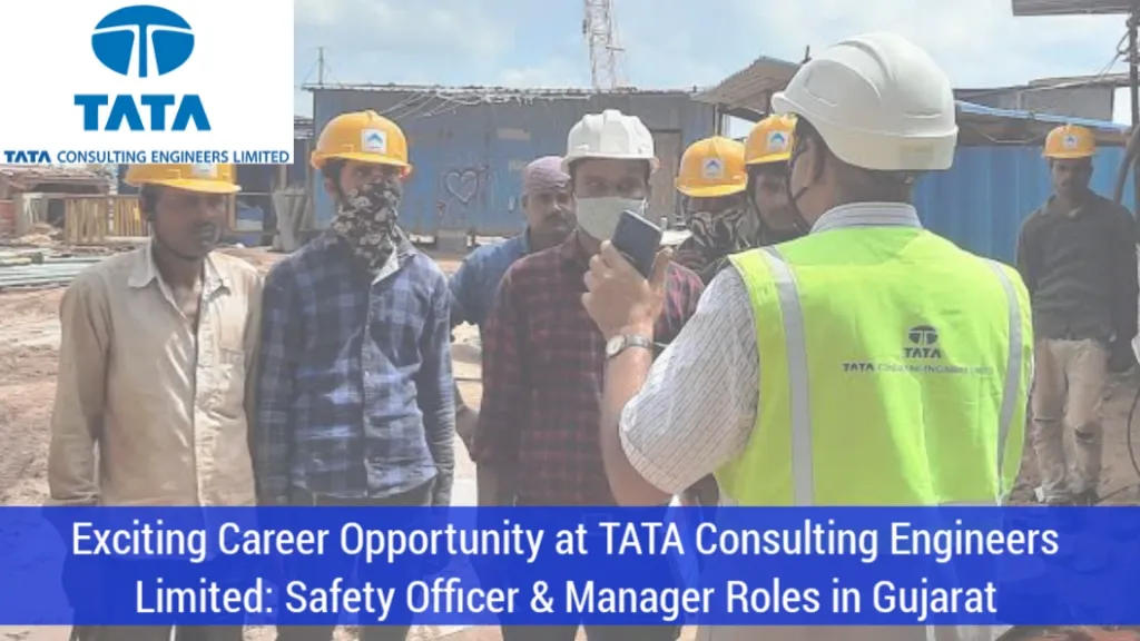 Exciting Career Opportunity at TATA Consulting Engineers