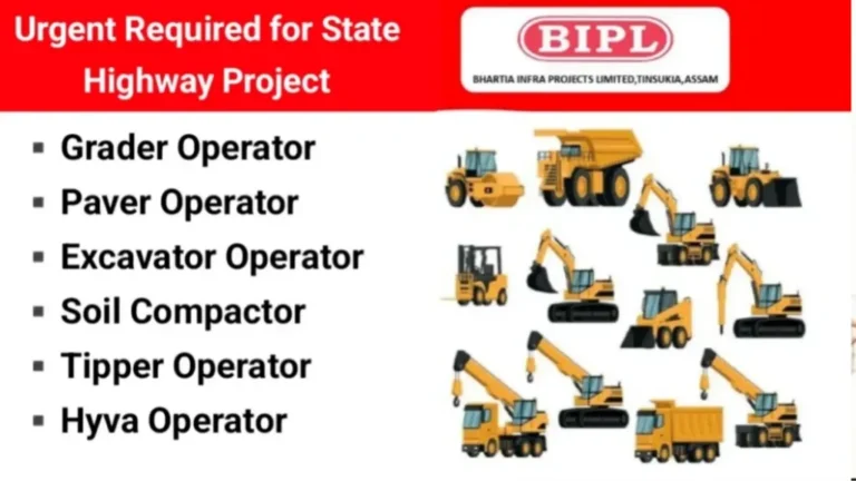 Bhartia Infra Projects Ltd Hiring