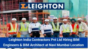 Leighton India Contractors Hiring