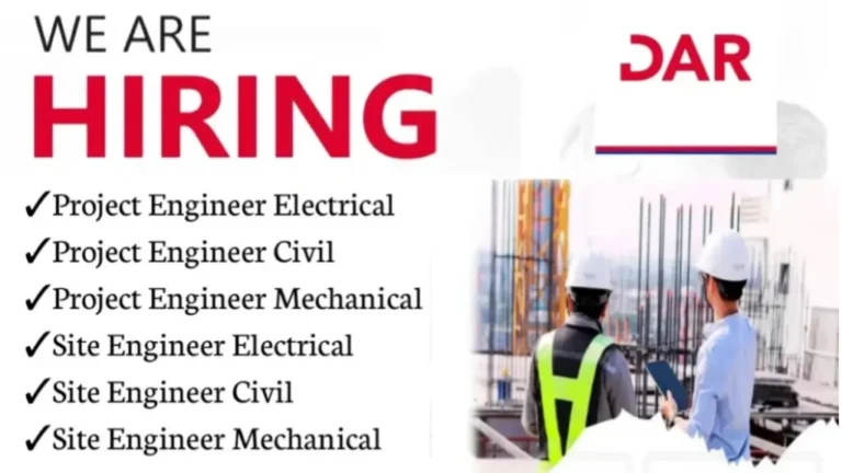 Dar Engineering Job Vacancy