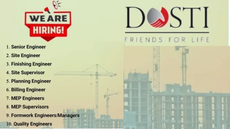 Dosti Realty Job Openings