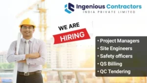 Ingenious Contractors India Pvt Ltd Job Openings