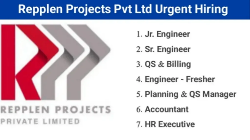 Repplen Projects Private Limited Hiring