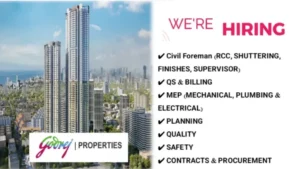 Godrej Properties Hiring