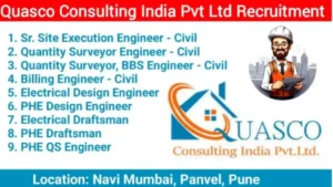 Quasco Consulting India Pvt Ltd Hiring