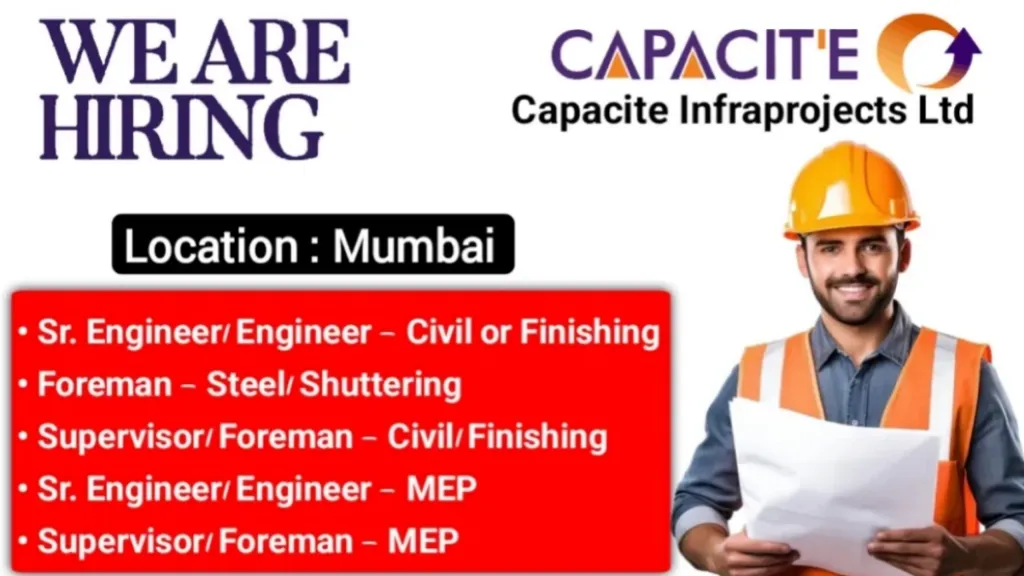 Capacite Infraprojects Ltd Walk-In Drive