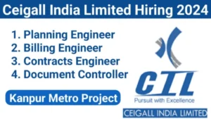 Ceigall India Limited Hiring