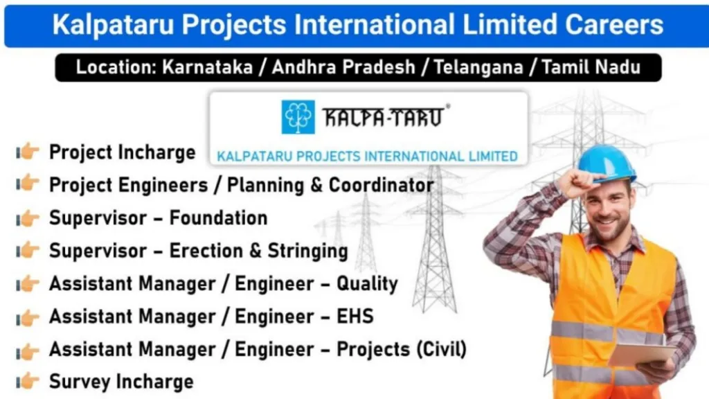 Kalpataru Projects International Limited Careers