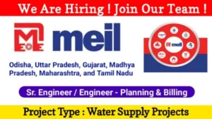 Megha Engineering & Infrastructure Ltd Hiring