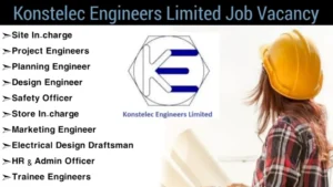 Konstelec Engineers Limited Job Vacancy