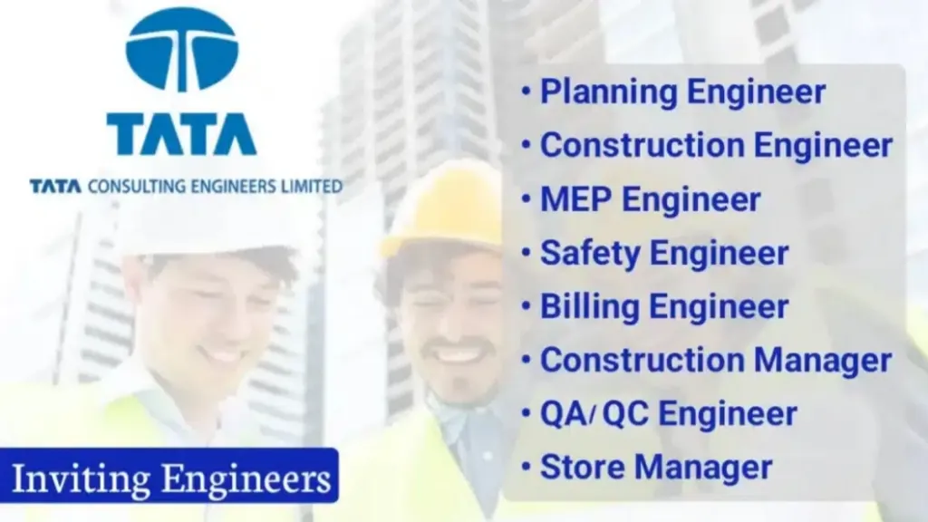 Tata Consulting Engineers Hiring