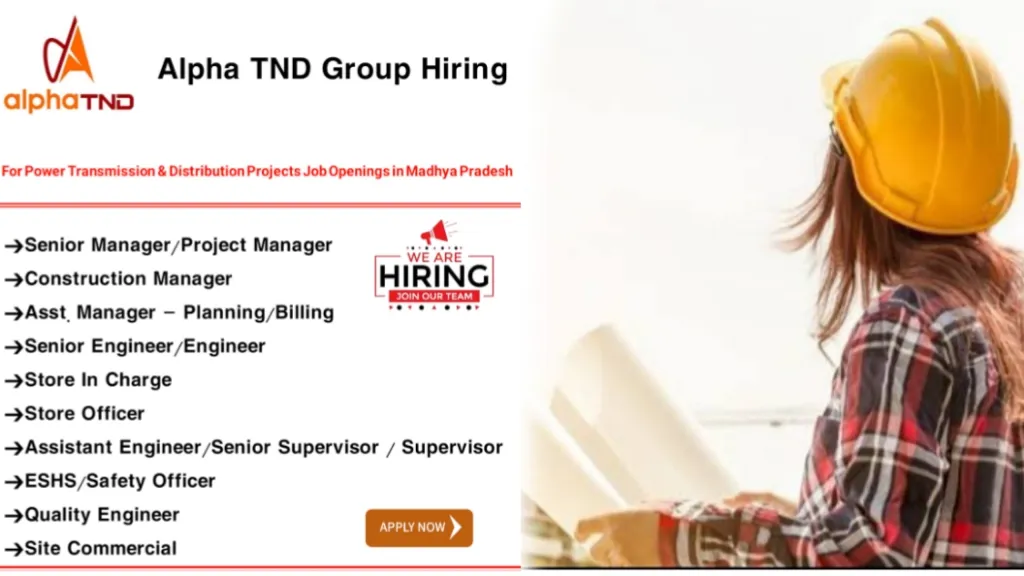 Alpha TND Group is Hiring