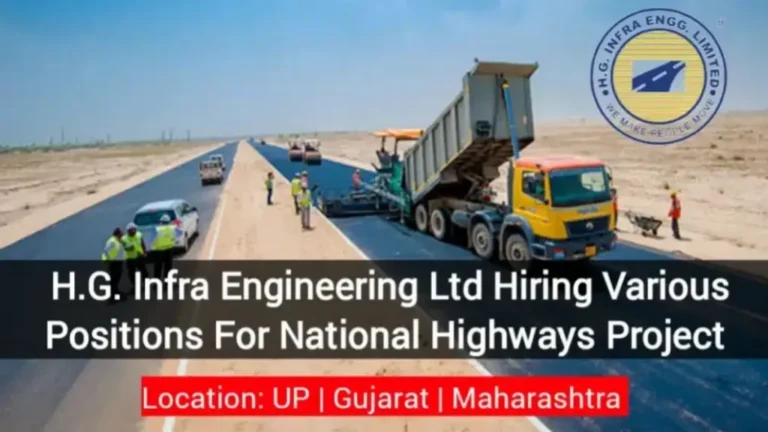 HG Infra is Hiring