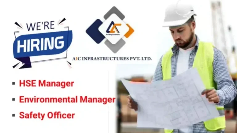 AIC Infrastructure Pvt Ltd Recruitment