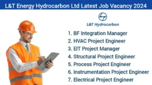 L&T Energy Hydrocarbon Ltd Hiring