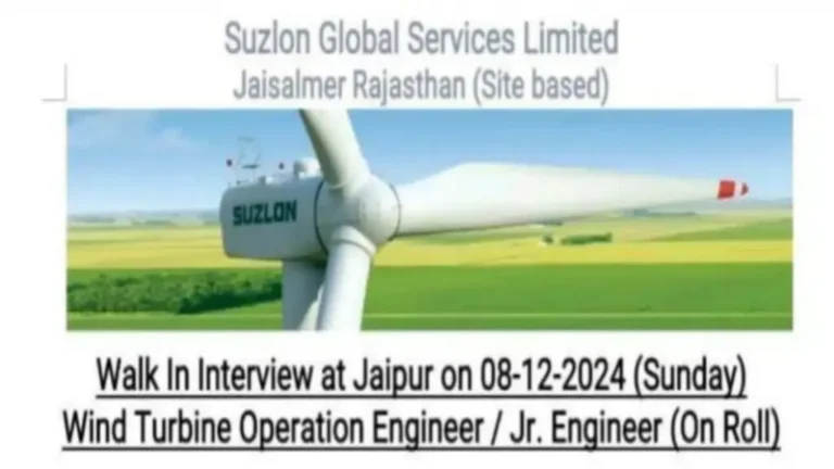 Suzlon Energy Hiring