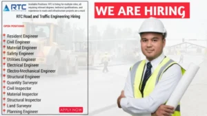 RTC Road and Traffic Engineering Hiring