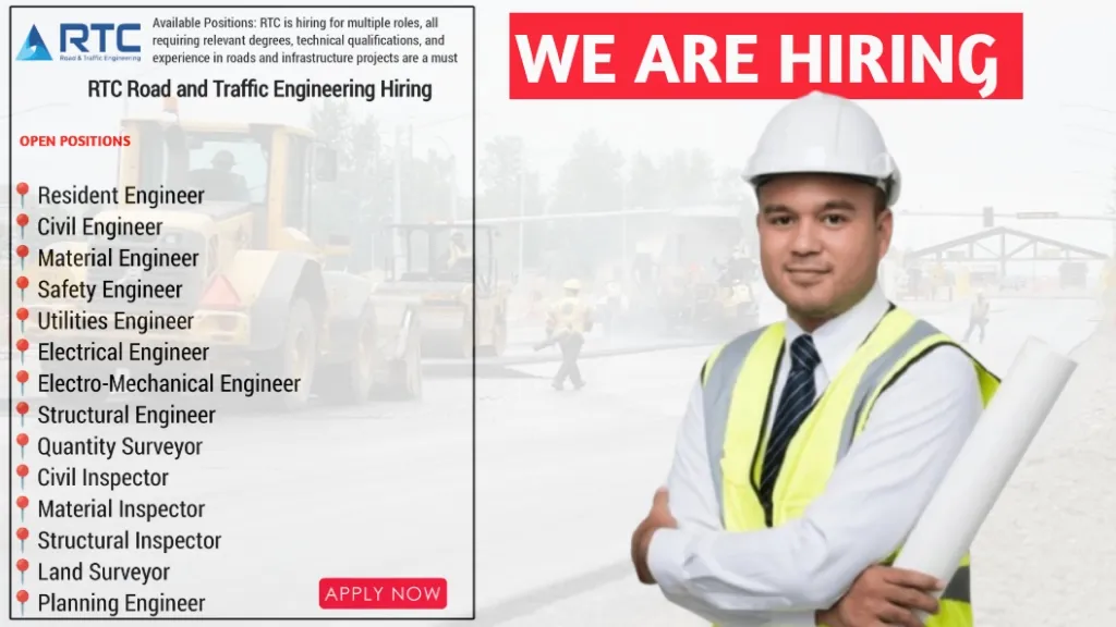 RTC Road and Traffic Engineering Hiring