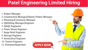 Patel Engineering Ltd Is Hiring