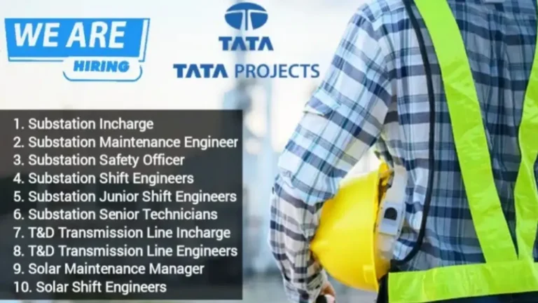 Tata Projects Limited Recruitment