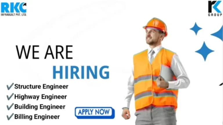 RKC Infrabuilt Pvt Ltd Hiring 2025