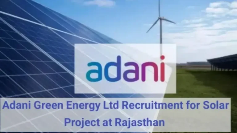 Adani Green Energy Ltd Career Opportunities